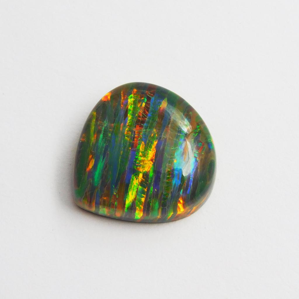Certified Lab Created Opal 9.25 Ct Pear Fabulous Loose Gemstone