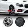 4pcs 75mm Wheel Center Caps Rims Hub Cover Badge Logo A1674015900 Accessories Black Wheat For Mercedes Benz1