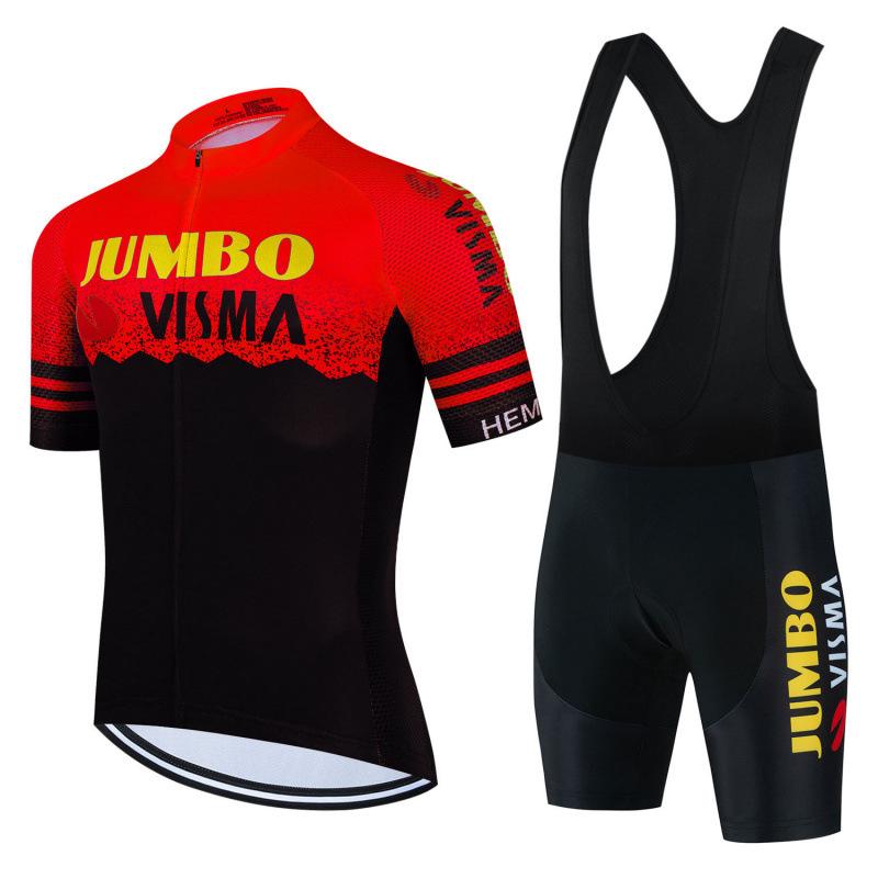 Jumbo hot-selling summer cycling suit short-sleeved suit men's and women's bicycles road bike mountain bike sports suit