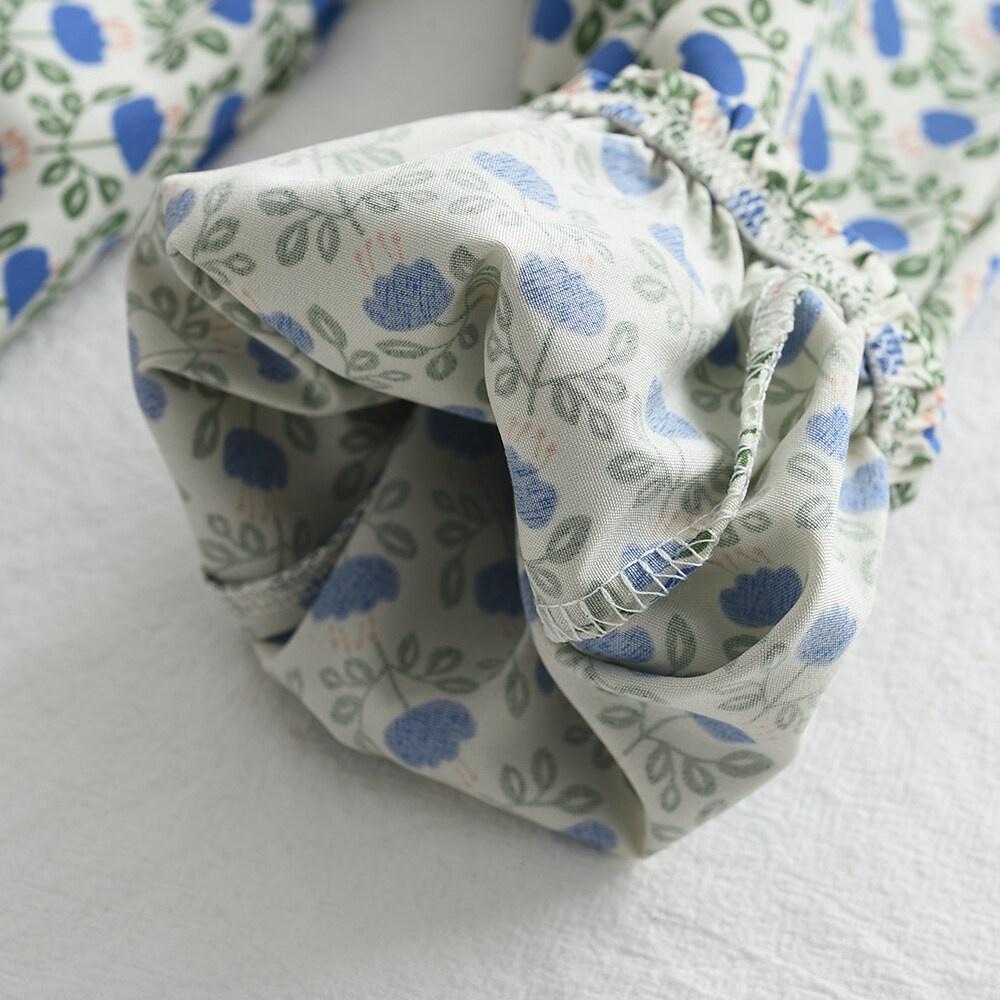 Летний костюм Bear Leader для девочек, топ с короткими рукавами с вышивкой и брюками с принтом, комплект из двух предметов, AX2501