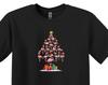 Flamingo Christmas Tree T-Shirt, Funny Holiday Shirt
