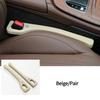 2pcs Car Logo Seat Gap Filler Leak-proof Filling Strip Valve Cap For VW Rline Jetta Golf 6 Beetle GTD GTI MK4 motion Blue Motion zp3