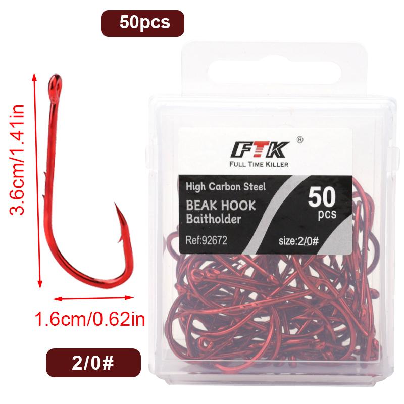 FISHKING 50 шт. рыболовные крючки с двойным ударом в спину. Крючки для форели. Крючки для карпа для лучшей подсечки добычи, не вырываясь на свободу.