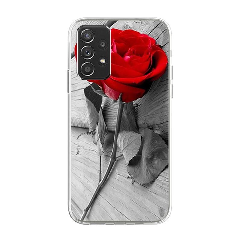 Чехол для samsung a52 Galaxy A32 A51 5G 4G чехол с милым мультяшным рисунком Samsung A33 A53 A03S A 32 52 A52S 5G роскошный телефон Funda Capa