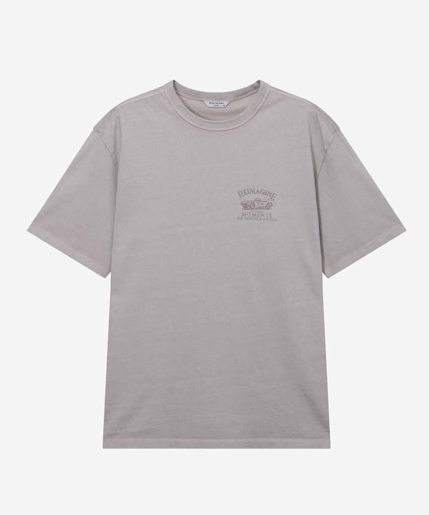 MINDBRIDGE Pigment Graphic Oversized Short Sleeve T-Shirt - 2 Colors