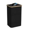 100L Recycling Bin Foldable Large Portable Recycling Storage Box with Lid For Bottle Cans Kitchen Recycling Basket