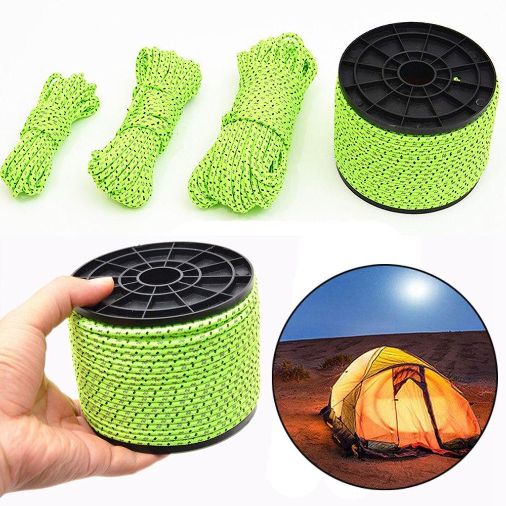 Quality Camping Hiking Parts Reflective Tent Rope Umbrella Paracord Tents Line Cord Rescue Ropes