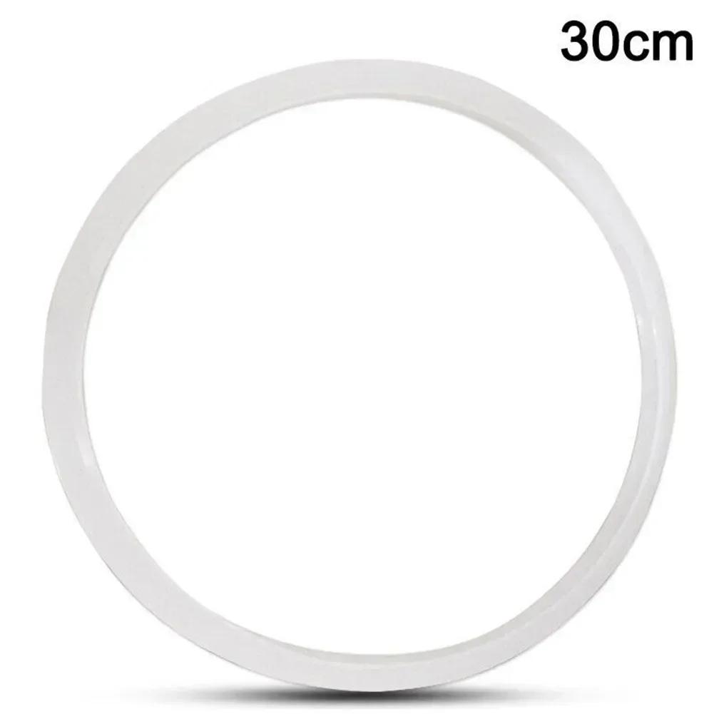for 18-32cm Pressure Cooker Sealing Ring Clear Silicone Rubber Gasket Home Pressure Cooker Seal Ring Kitchen Cooking Tools