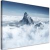 Canvas Print Alps Above the Clouds