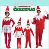Soft And Breathable Cotton Elf On The Shelf Costume For Halloween