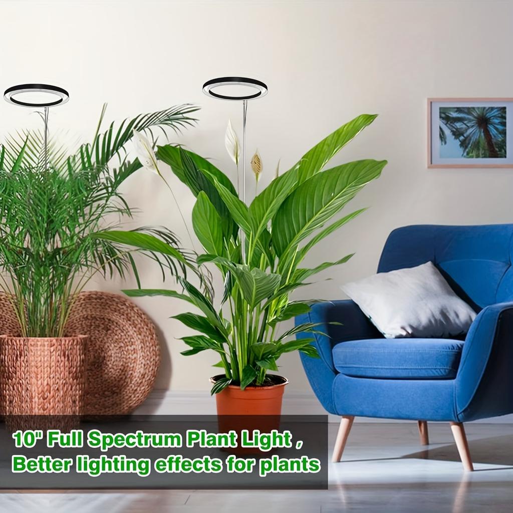 Adjustable Full-Spectrum Plant Grow Light: Perfect for Indoor Plants - USB Powered
