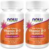 Now Foods Vitamin D-3 10000IU Softgel, 120 Tablets, 2 Units