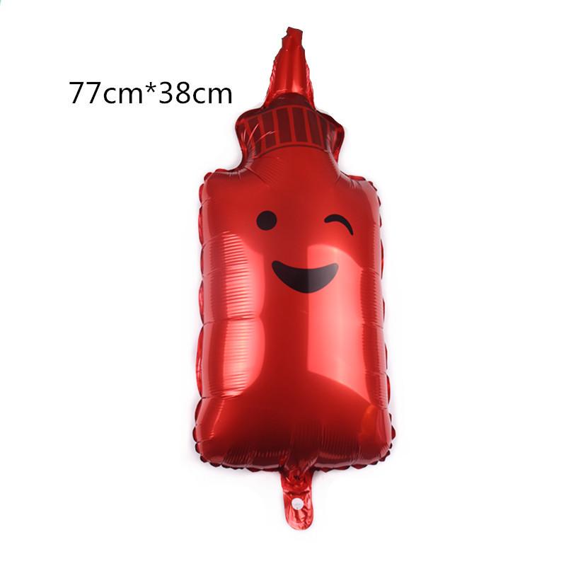 Тематическая вечеринка на барбекю Одноразовая посуда Бумажные тарелки Стаканы Набор воздушных шаров Украшения на день рождения Пиво Омар Принадлежности для барбекю на открытом воздухе