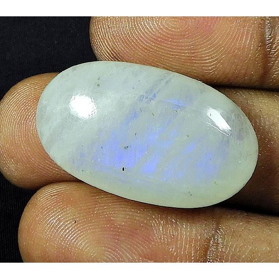 17X30X09 MM Natural Moonstone Oval Cabochon Loose Gemstone 40Cts. SK-4641