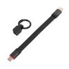Короткий кабель Type C PD 60 Вт Быстрая зарядка 40 Гбит/с Передача данных USB 4.0 Type C к Type C Короткий шнур