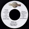 7inch Record BLING DAWG, VYBZ KARTEL - Phone Call NONE Vendetta Record 2004 Jamaica Reggae, Ska & Dub Used