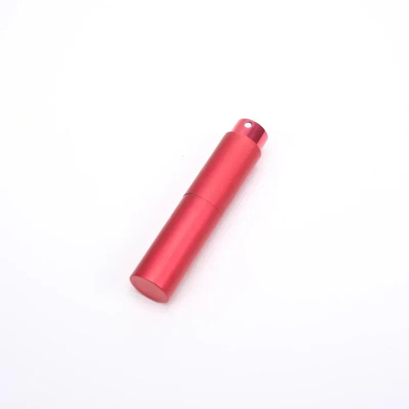 New Hot 10ml Portable Spray Empty Bottle for Refillable Bottles Aluminum Perfume Atomizer Liquid Container Traveling Cosmetics