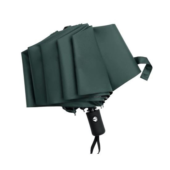 Fully Automatic Sun Protection Umbrella Auto Open Windproof Rainproof UV Protection with Anti-UV Coating Compact Folding Travel Parasol