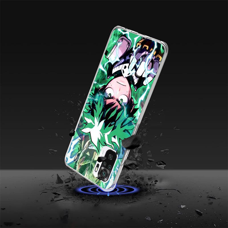 Чехол для телефона My Hero Izuku Deku для Xiaomi Redmi Note 15 14 13 12 11 10 Pro Plus 14S 12S 11S 11T 11E 10S Мягкий чехол-бампер R