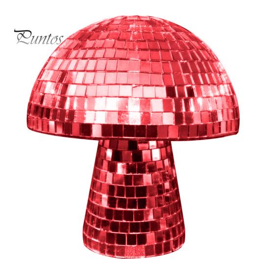 Диско-шар в виде гриба для вечеринки, блестящее зеркало, диско-шар, украшение, ретро-светоотражающая плитка для дискотеки, гриб, домашние бары, вечеринки, свадьбы, ночные клубы, орнамент