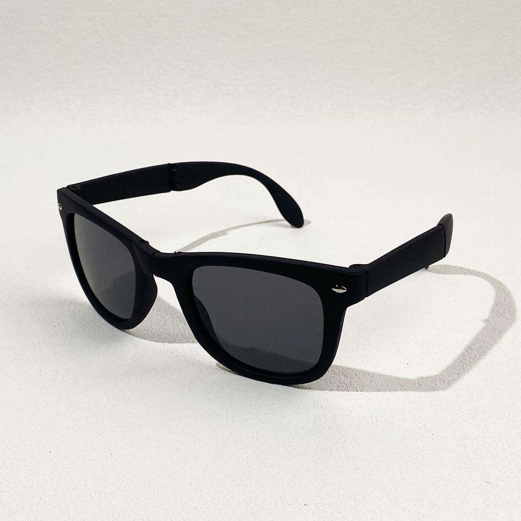 Folding Sunglasses for ladies Men Trendy Designer Foldable Shade Portable UV Protection Sun Glasses for daily use