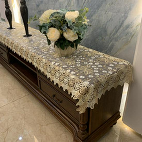 Европейская прямоугольная салфетка на кофейный столик – кружевная скатерть в западном и китайском стиле