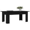 VidaXL Coffee Table Black 100x60x42 Cm Engineered Wood 801180