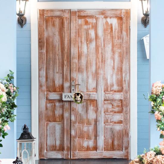 1/5Pcs Easter Rabbit Ornament Easter Bunny Tree Hole Acrylic Pendant Door Window Hanging Decoration for Holiday Home Decor