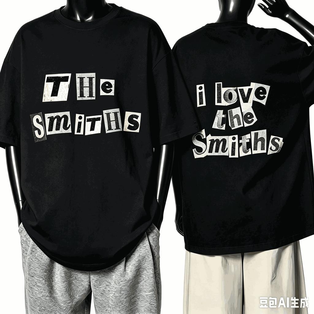 The Smiths Vintage Tshirt Unisex Singer Cotton Unisex T Shirt New Tee Tshirt Unisexs Tops 2026 Summer New Fashion Oversized Unisex