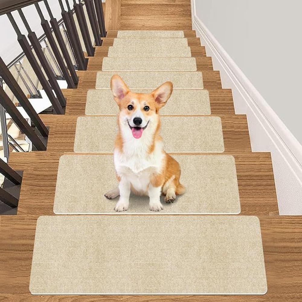 Self-adhesive Stair Tread Carpet Mat 76X20cm Door Mat New Protection Cover Pads Home Decor