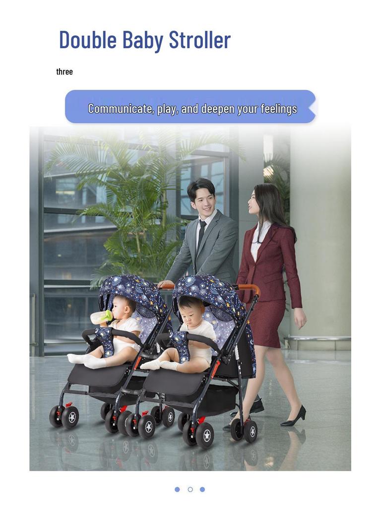 Universal Twin & Quadruplet Stroller Connector