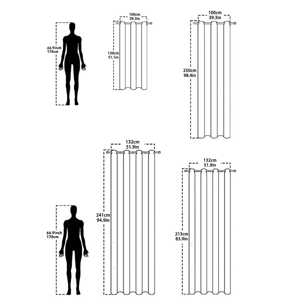 2 шт. однотонные льняные шторы 100% блэкаут, в комплекте шторные подхваты, подходят для украшения гостиной и спальни