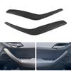 Inner Door Handle Pull Panel Trim Black For BMW X1 E84 2009-2015