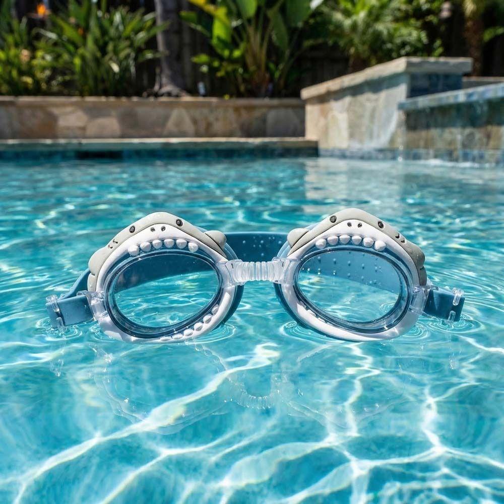 Cartoon Animal Kid Swimming Goggles Anti Little Bear Swimming Goggles Children's Swimwear