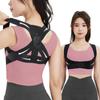 YIMEIER Posture Posture Back Easy To Put On and Take Prevents Stretchy Lower Posture Back Muscle Wrapped Shoulder Supporter, Belt, Belt,