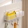 Wall-Mounted Entryway Storage Rack for Bedroom Doors