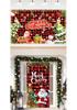 New Christmas Hanging Flag: Atmosphere Decoration, Ins Style Background Cloth, Custom Christmas Couplets for Porch (2026).