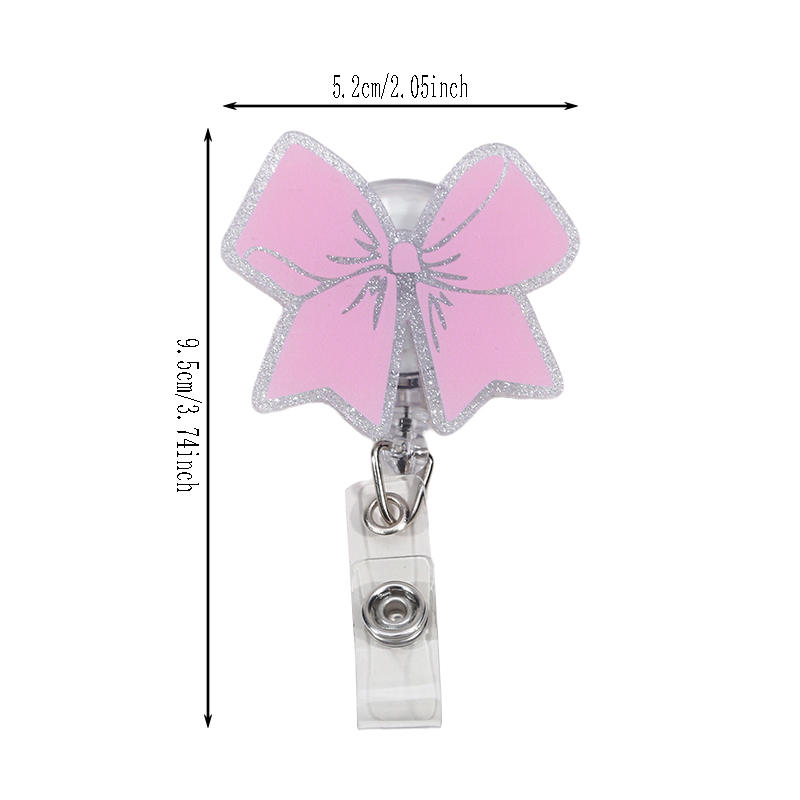 Зажимы для рабочих карточек, нагрудная карточка с бантом, выдвижная катушка для бейджа, зажим для бейджа медсестры, держатель больничного бейджа, зажимы для удостоверения личности, доктор, студенты