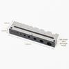 Wall-mounted Hexagonal Wrench Storage Rack Durable Workshop Tools Display Stand  Tool Accessories