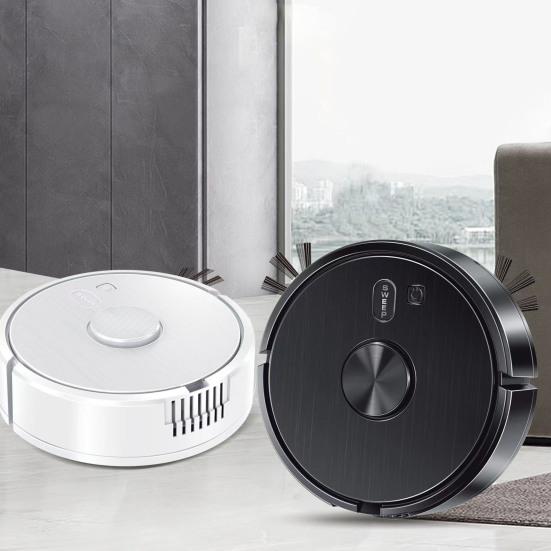 Подметающий робот-пылесос Ультратонкий дизайн Мощное всасывание Низкий уровень шума Работающий от аккумулятора пылесос