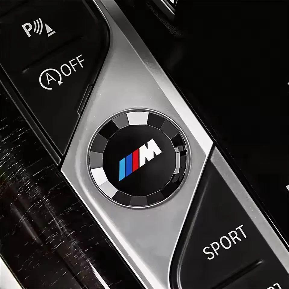 CTCE1 Car Engine One-button Start Crystal Button Accessories / Sticker For BMW G80 G06 G07 G42 G14 G15 G16 F82 F20 F21 F83 M2 M3 M4 M5