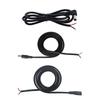 DC5525 Male/Female Elbow Pure Copper 2-Core 18AWG Welding Wire LED Lighting Power Extension Cable