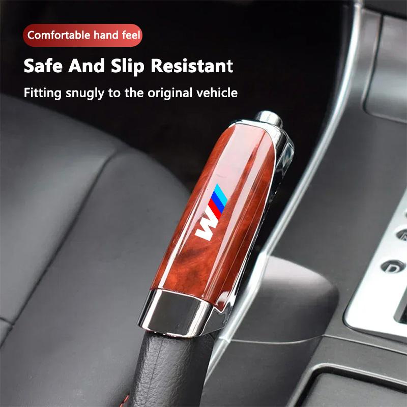 PGTK1 For BMW M F10 F20 E46 E60 E70 E87 E92 E91 E28 X3 X1 X2 X5 X6 High Quality ABS Car Handbrake Grip Cover Anti-slip Protection Case