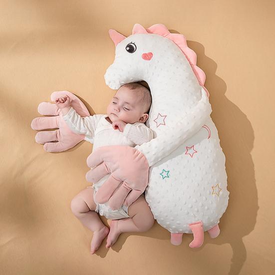 Успокаивающая ладошка для младенцев Мягкая плюшевая помощь для сна Подушка для поддержки сна ребенка Игрушка-антистресс для младенцев