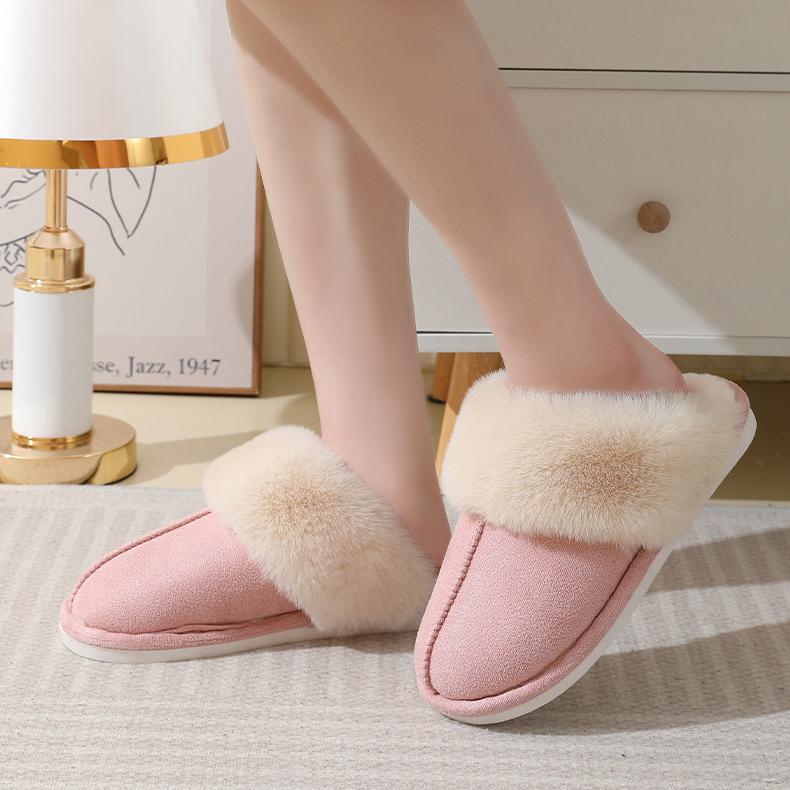 Popular Winter Home Slippers for Men and Women Couples Indoor and Outdoor Warm Slippers Cotton Slippers