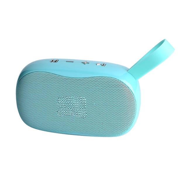 Модный мини-USB Bluetooth-совместимый динамик Hands-Free, портативный сабвуфер, уличные колонки объемного звучания, поддержка FM-радио, микрофона