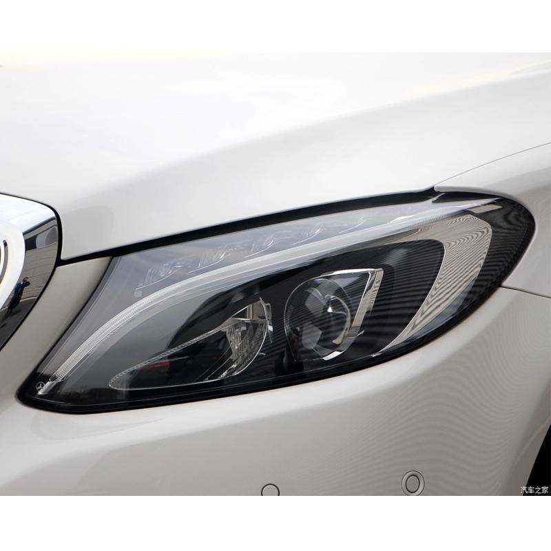 Крышка фар автомобиля, стеклянный чехол для линз, чехол для Benz 2015-2018 C-Class W205 C180 C200 C260L C280