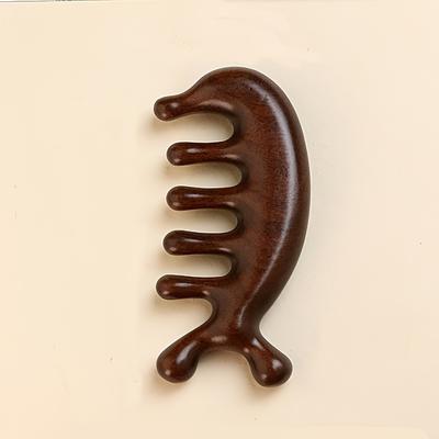 Массажная расческа, Маленькая расческа для меридианного массажа в форме дельфина, Расческа для массажа головы, Расческа Гуа Ша, Расческа с широкими зубьями, Нежный массажер для кожи головы, Инструменты для расслабляющего массажа