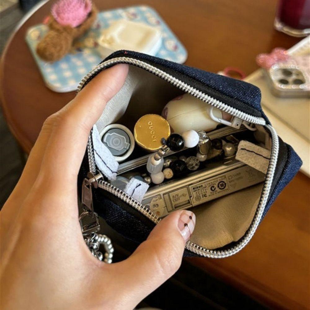 Косметичка с узором в форме сердца, большая вместительная сумка для карточек, новая косметичка