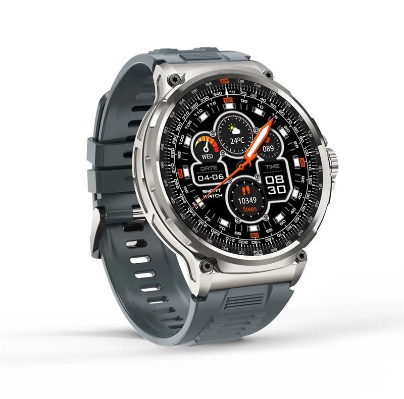 Смарт-часы V69 для мужчин, Bluetooth-вызов, большой экран 1,85 дюйма, монитор сердечного ритма и здоровья, 710 мАч, умные часы, спортивный фитнес-трекер